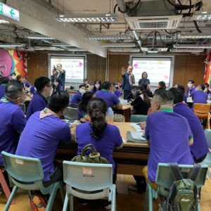 與香港童軍總會訓練署合辦-第一届教練（LV2）課程，學習有效教授風格